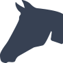Simple Horse Head Sticker