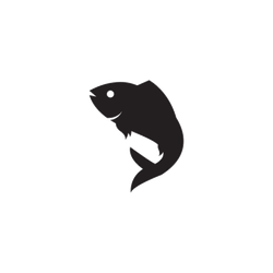 Simple Jumping Fish Transfer Sticker