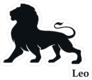Simple Leo Zodiac Sign Sticker
