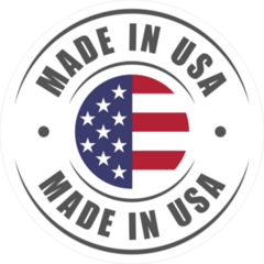 Simple Made In The USA Seal Sticker