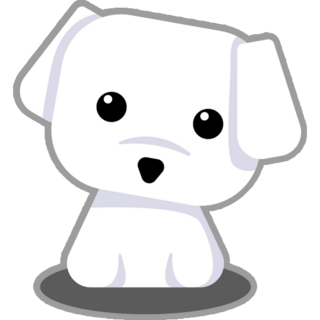 Simple Maltese Sticker