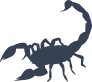 Simple Scorpion Sticker