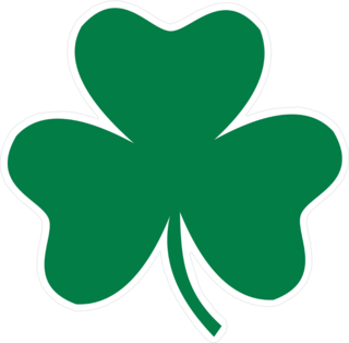 Simple Shamrock Sticker