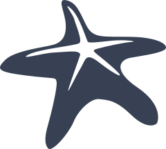 Simple Starfish Sticker