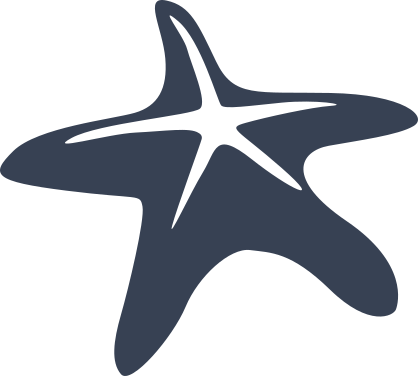 Simple Starfish Sticker