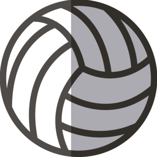 Simple Volleyball Sticker