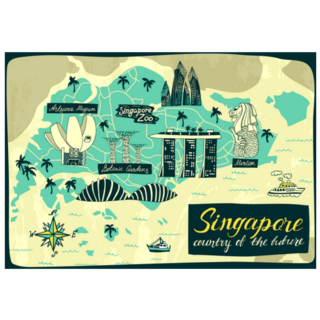 Singapore Country Of The Future Sticker