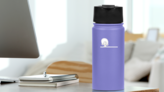 Single Continuous Line Drawing Brain Rope Jumping Sticker on a Water Bottle (New) example