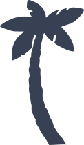 Single Palm Tree Sticker