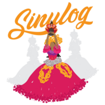 Sinulog Woman Sticker