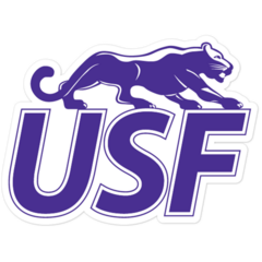 Sioux Falls Cougars NCAA Logo Sticker