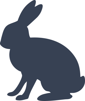 Sitting Rabbit Sticker