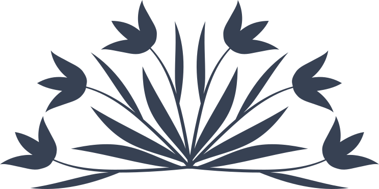 Six Tulip Bouque Flowers Sticker