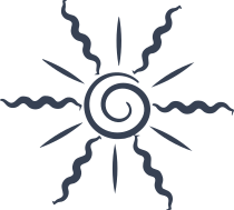 Sizzling Sun Sticker