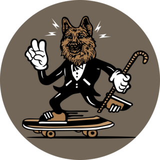 Skateboarding GS Sticker 