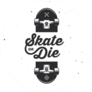 Skateboarding Or Die Quote Sticker