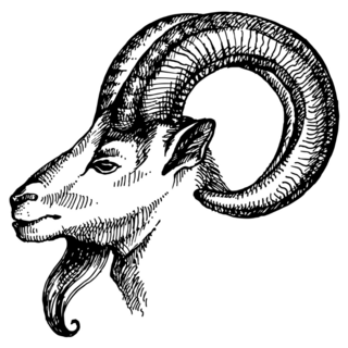 Sketch Portrait Of Ram Sticker