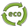 Sketch Recycle Icon Eco Sticker