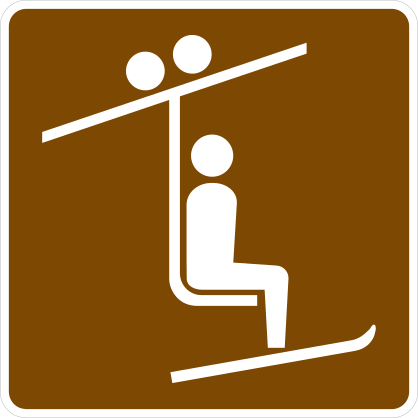 Ski Ramp Sticker