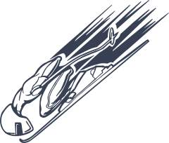 Skier Skiing Sticker