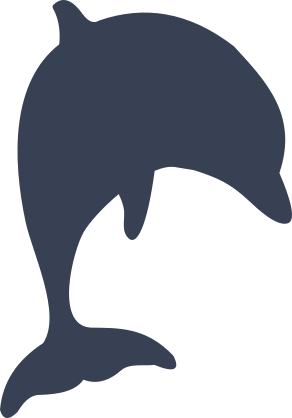 Skillful Dolphin Sticker