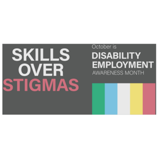 Skills Over Stigmas Banner Sticker