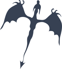 Skinny Dragon Sticker