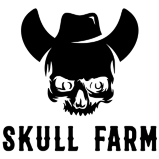 Skull Farm Sticker