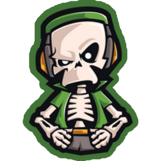 Skull Gamer E Sports Logo