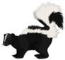 Skunk Cartoon Sticker
