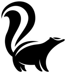 Skunk Logo Sticker