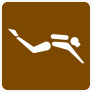 Sky Diving Sign Sticker