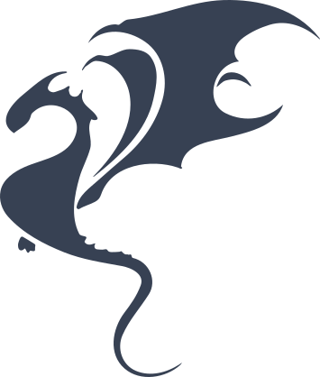 Sleek Dragon Sticker