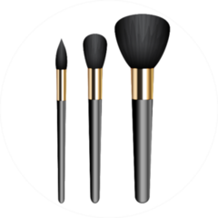 Sleek Make-up Brushes Sticker