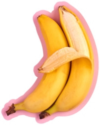 Sleeping And Hugging Banana Couple