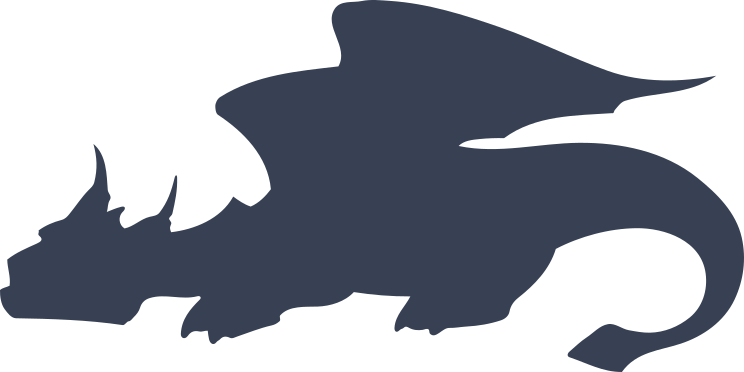 Sleeping Dragon Sticker