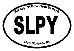 Sleepy Hollow Sports Park Oval Sticker