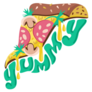 Slice Of Pizza Yummy Sticker