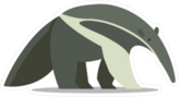 Slow Anteater Sticker