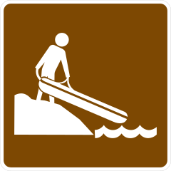 Small Boat Ramp Sticker