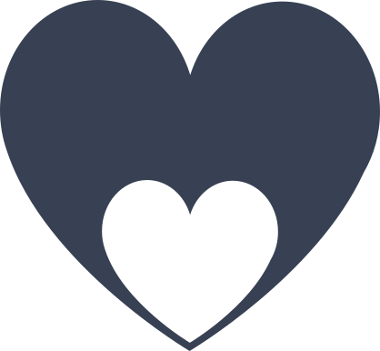 Small Cut Out Heart Sticker