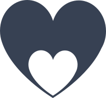 Small Cut Out Heart Sticker