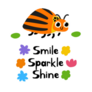 Smile Sparkle Shine Cute Bright Beetle Sticker