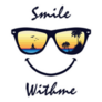 Smile With Me Summer Sunglasses Sticker