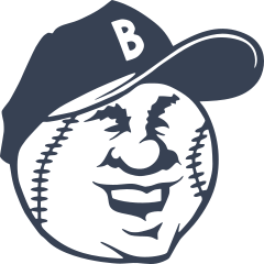 Smiling Baseball Softball With A Hat Sticker