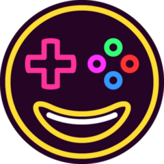 Smiling Gamer Emoji Sticker