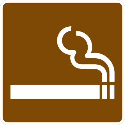 Smoking Area Sticker