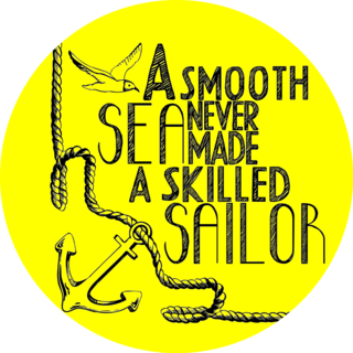 Smooth Sea Seagull Sticker