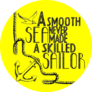 Smooth Sea Seagull Sticker