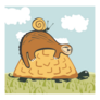 Snail Sloth Turtle Trip Sticker